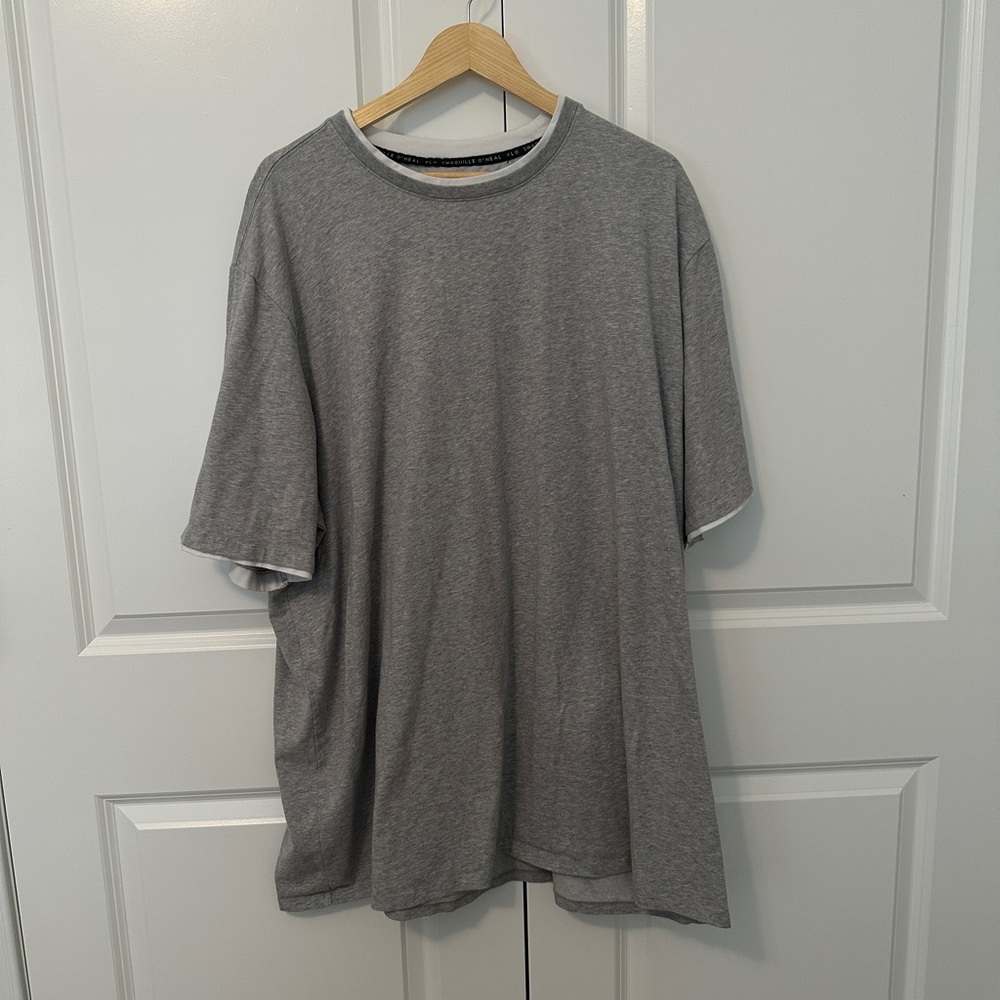 Big&Tall Gray Men's T-Shirt - 3XLT